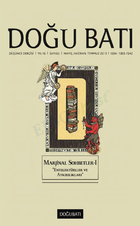 Doğu Batı Sayı 65: Marjinal Sohbetler 1 ‘Entelektüeller ve Aykırılıkları’ (Duplicate) PDF İndir – Kolektif