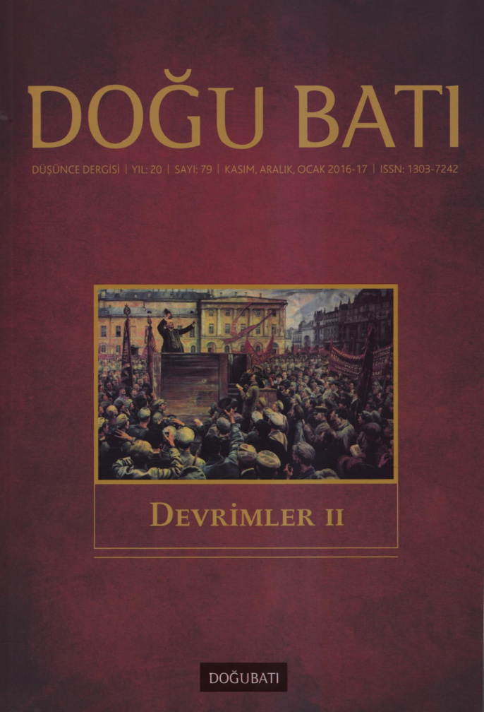 Doğu Batı Sayı 79: Devrimler II PDF İndir - Kolektif 1 Doğu Batı Sayı 79: Devrimler II PDF İndir