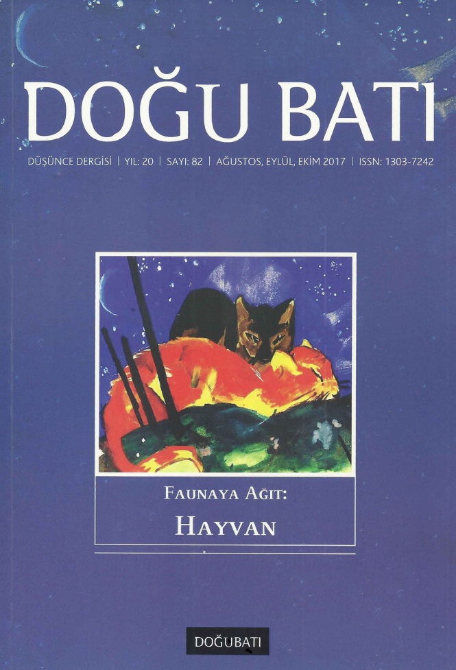 Doğu Batı Sayı 82: Faunaya Ağıt PDF İndir