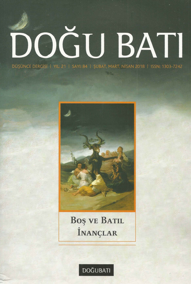 Doğu Batı Sayı 84: Boş ve Batıl İnançlar PDF İndir