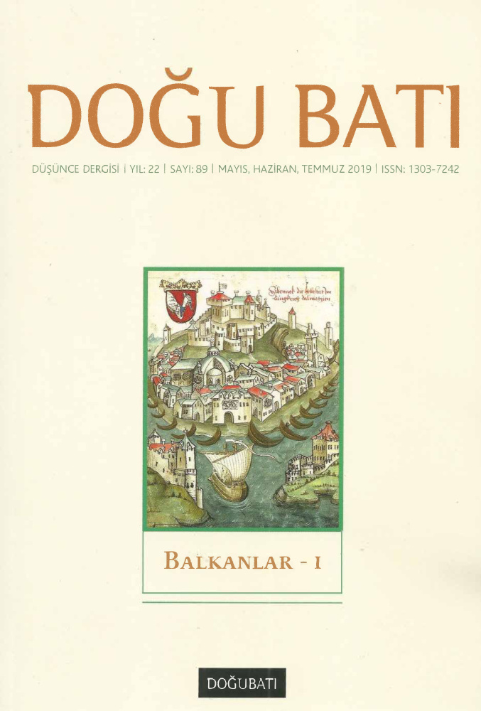 Doğu Batı Sayı 89: Balkanlar I PDF İndir