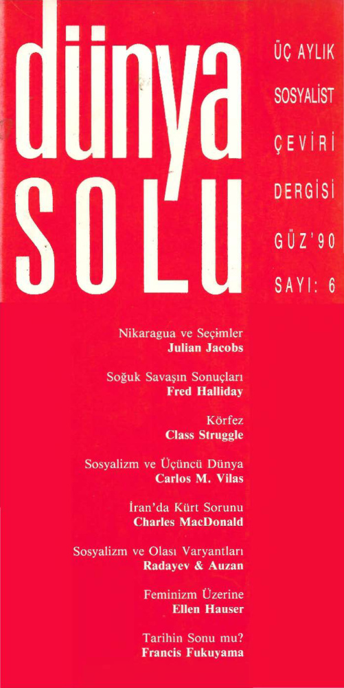 Dünya Solu: 3 Aylık Sosyalist Çeviri Dergisi Sayı 006 PDF İndir