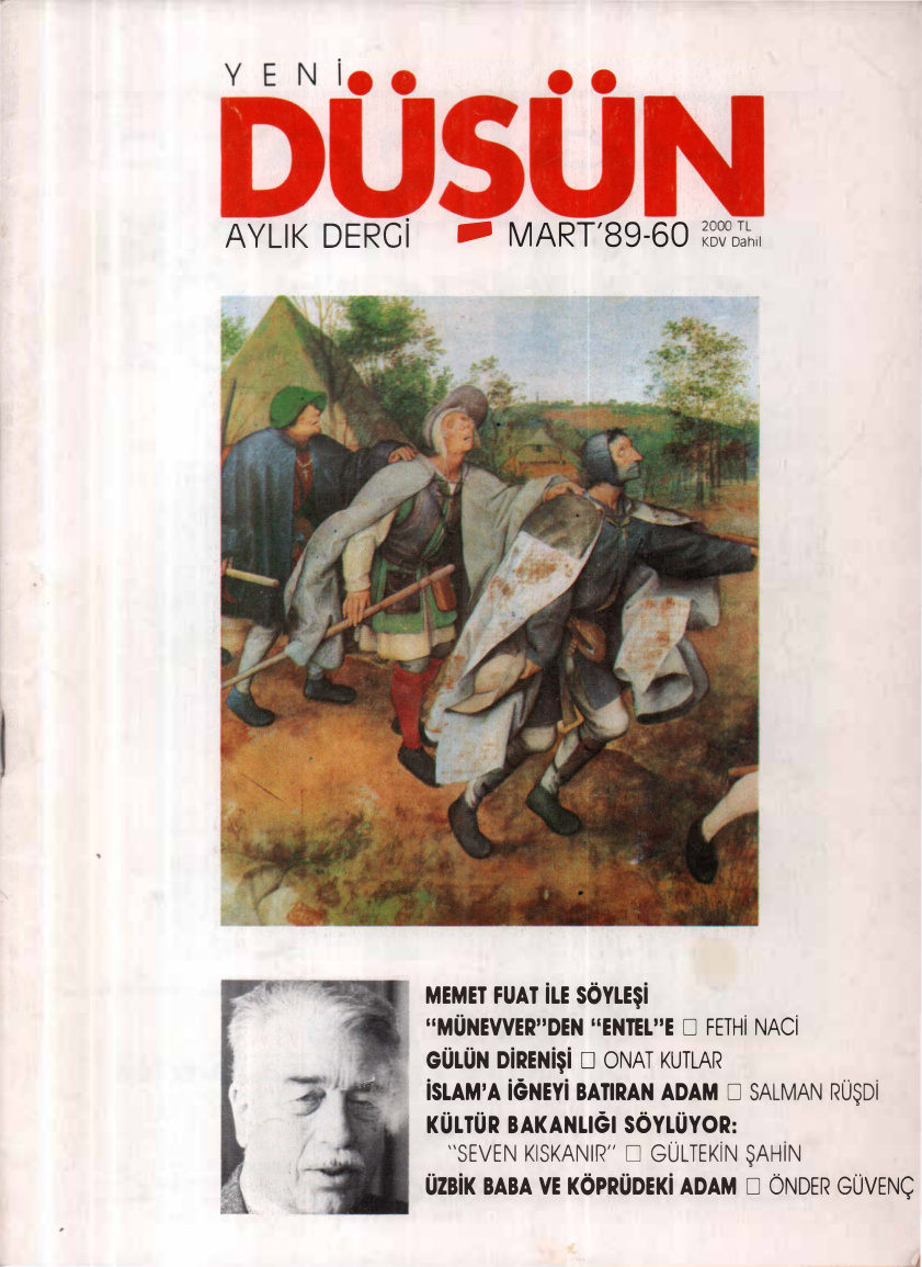 Düşün Sayı 060: Mart 89 PDF İndir