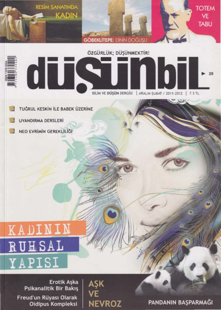 Düşünbil Sayı 028 Şubat 2012 Kitap Kapağı