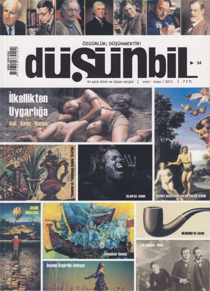 Düşünbil Sayı 034 Mart-Nisan 2013 PDF İndir – Düşünbil Dergi