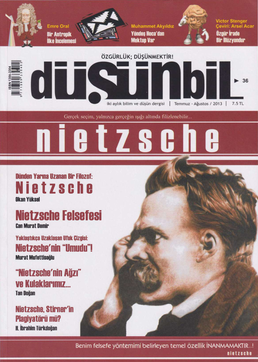 Düşünbil Sayı 036 Temmuz-Ağustos 2013 PDF İndir – Düşünbil Dergi