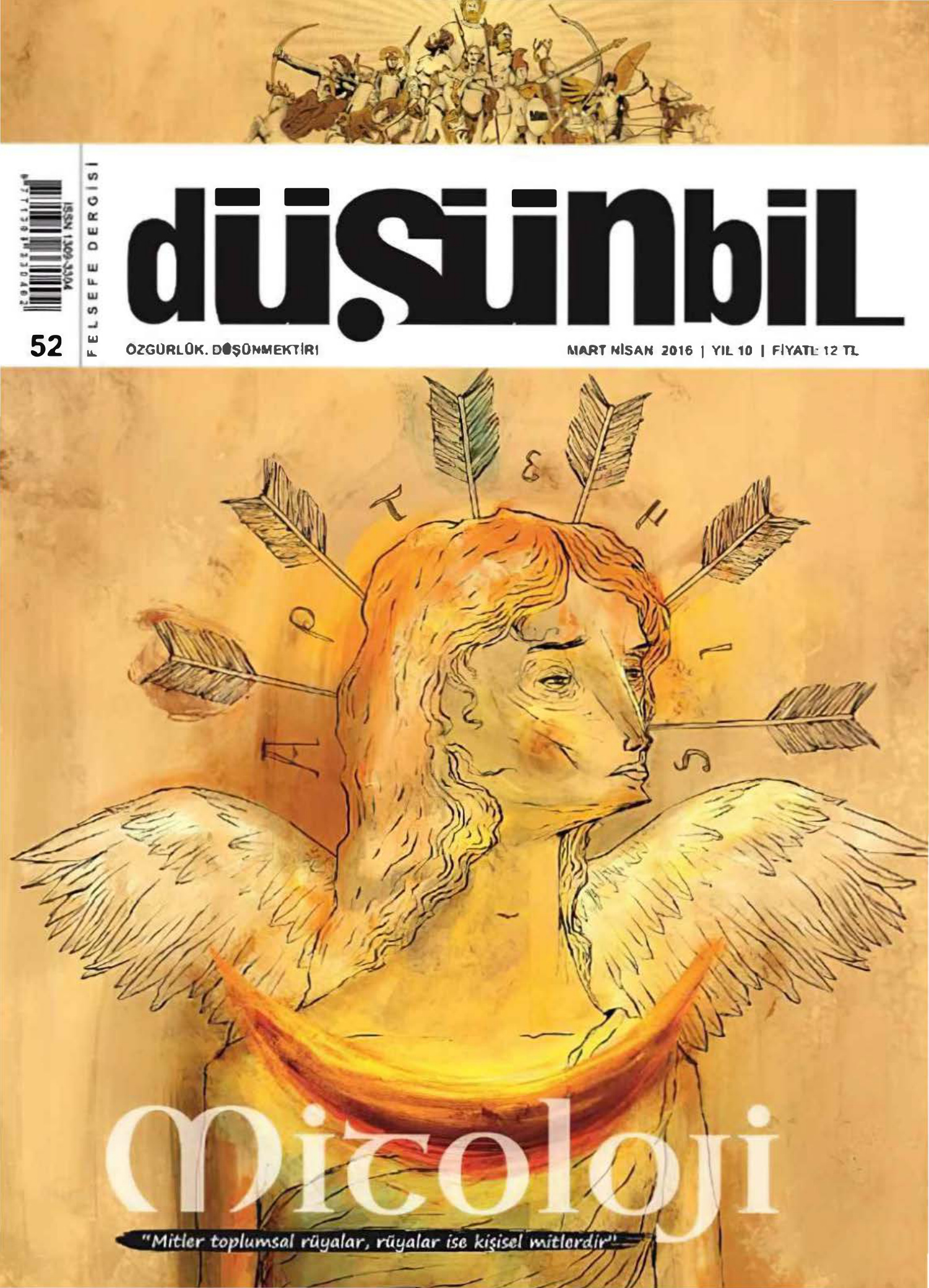 Düşünbil Sayı 052 Mart-Nisan 2016 Mitoloji PDF İndir