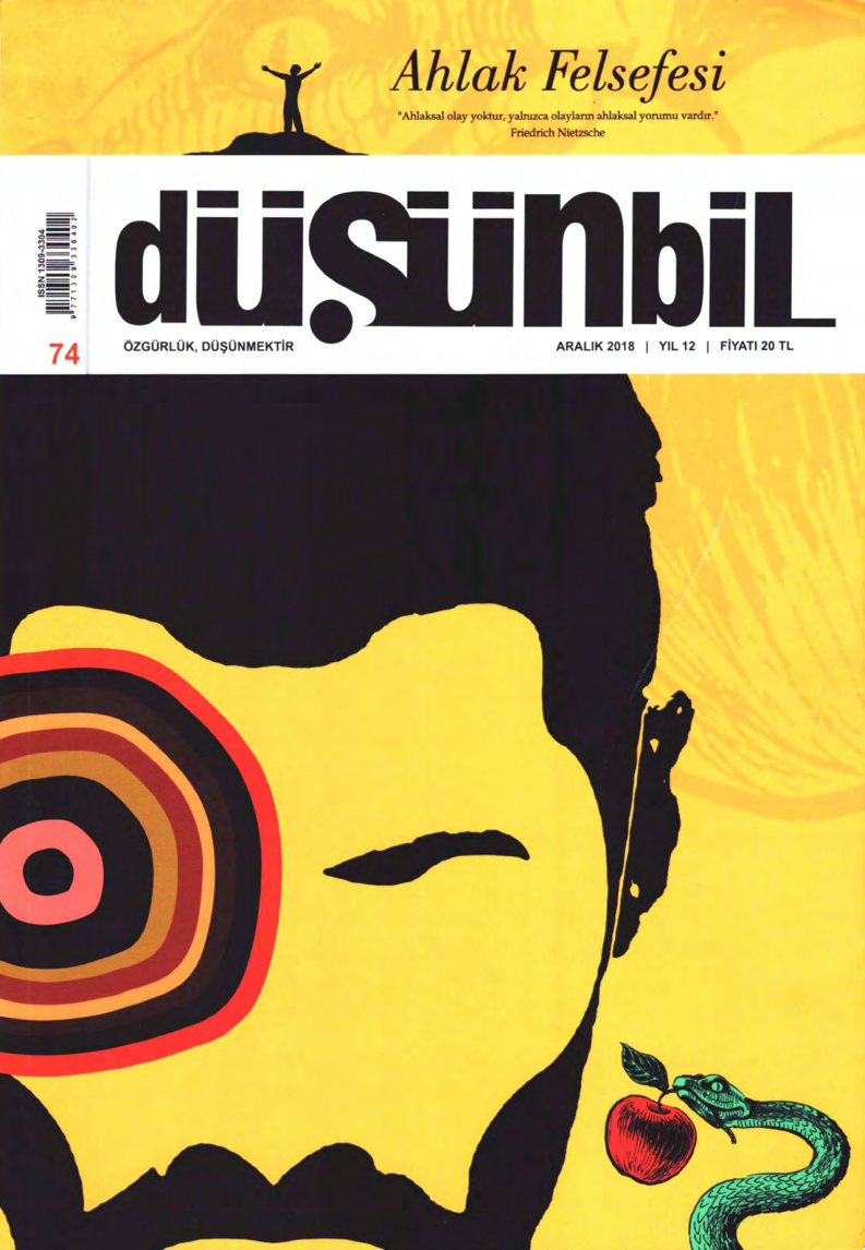 Düşünbil Sayı 074 Aralık  2018 Ahlak Felsefesi PDF İndir