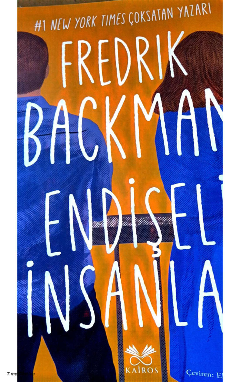 Endişeli İnsanlar Fredrik Backman Kitap Kapağı