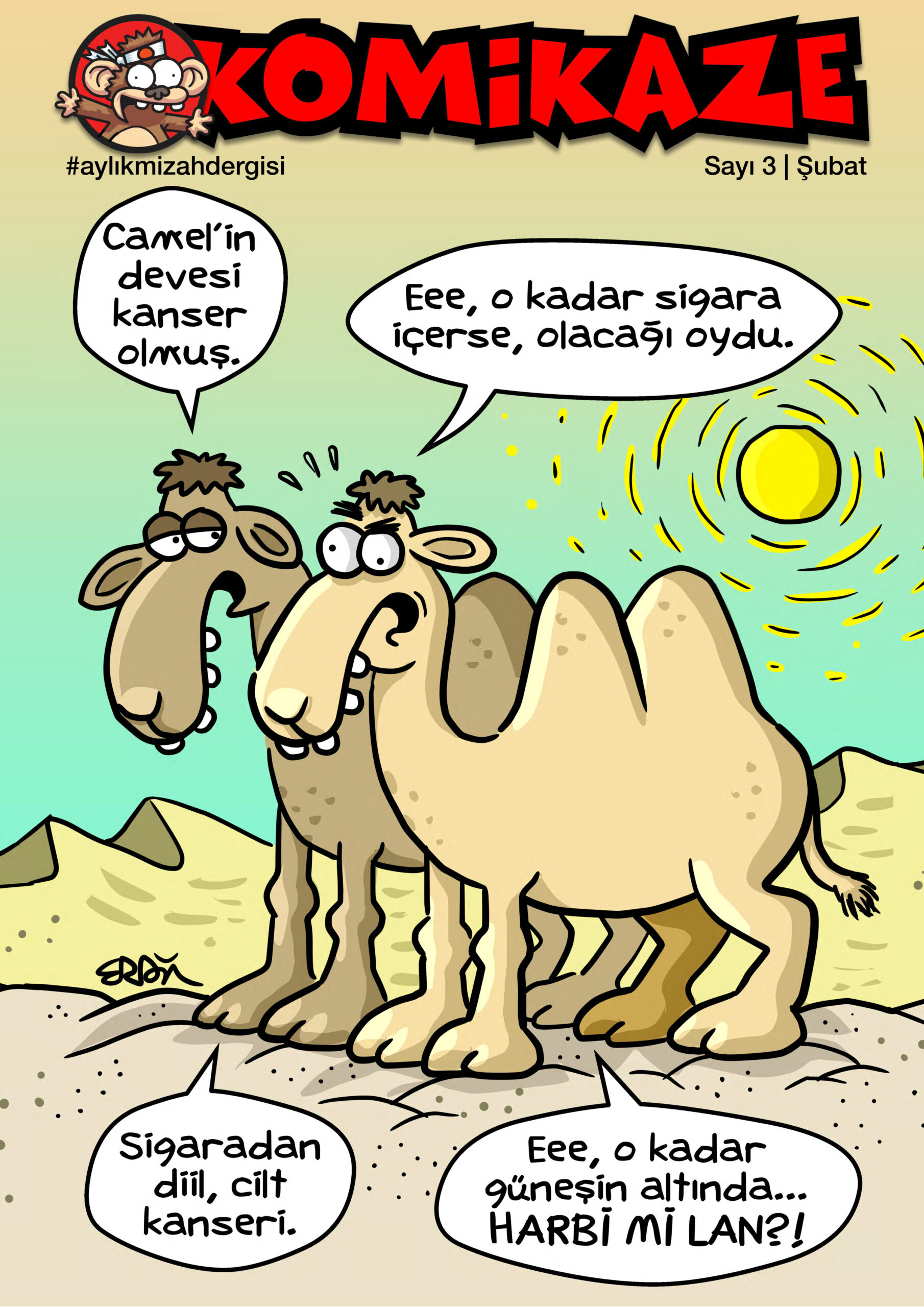 Erdil Yaşaroğlu Komikaze Dergisi Sayı 03 Şubat 2019 PDF İndir – Erdil Yaşaroğlu