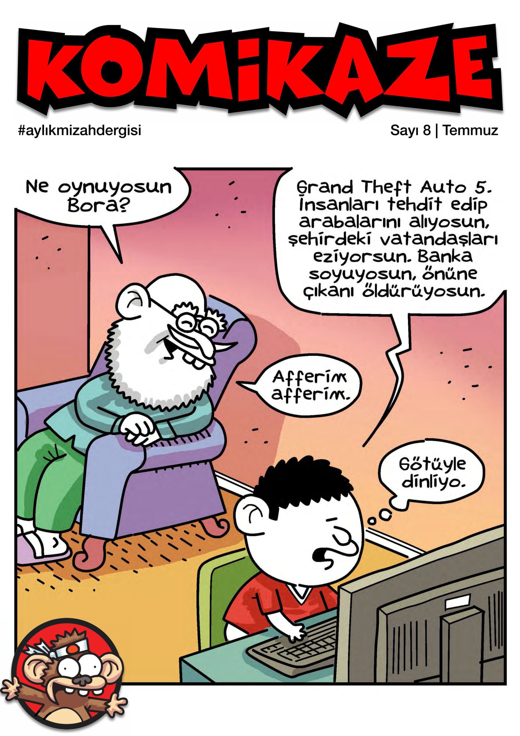 Erdil Yaşaroğlu Komikaze Dergisi Sayı 08 Temmuz 2019 PDF İndir – Erdil Yaşaroğlu