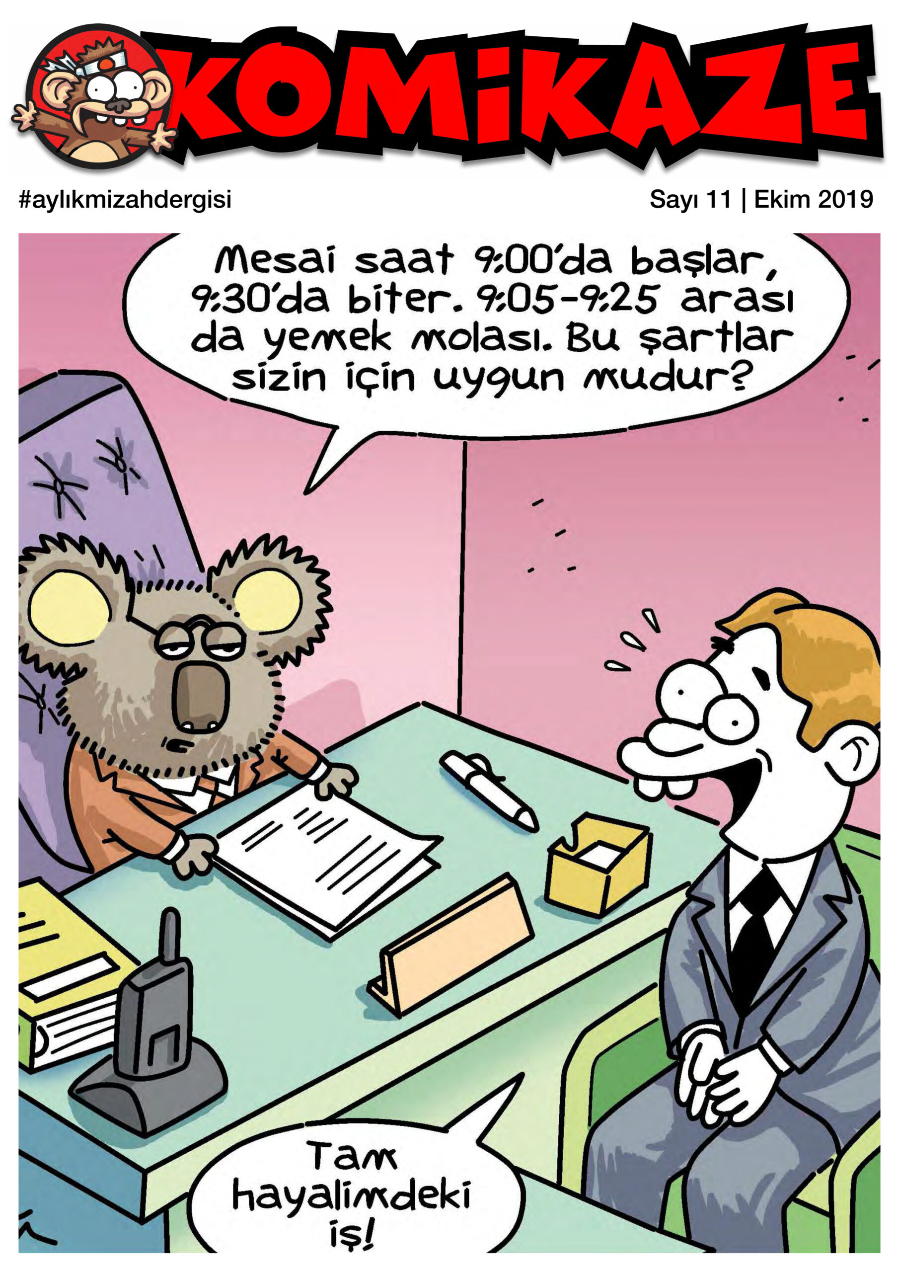 Erdil Yaşaroğlu Komikaze Dergisi Sayı 11 Ekim 2019 PDF İndir – Erdil Yaşaroğlu