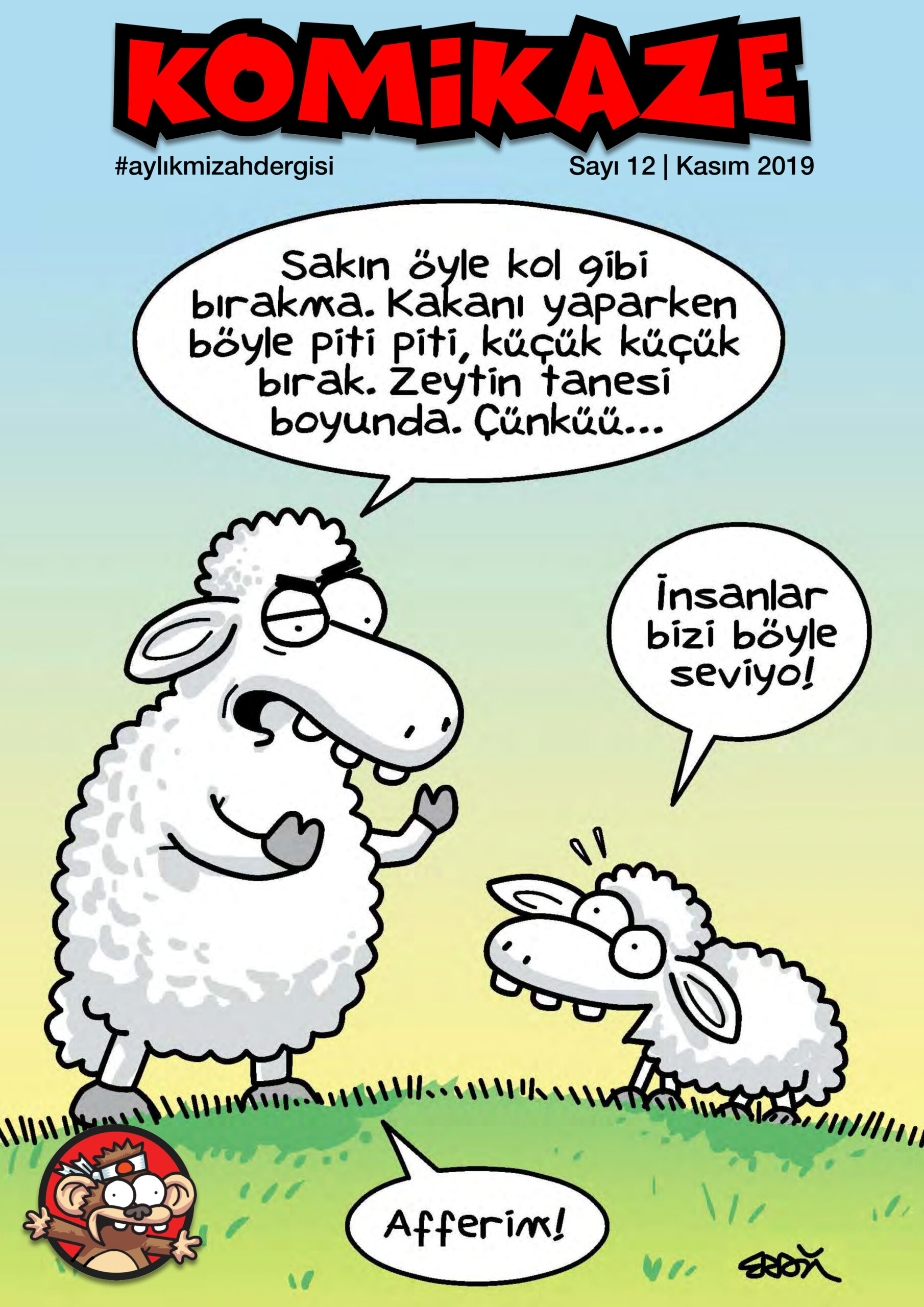 Erdil Yaşaroğlu Komikaze Dergisi Sayı 12 Kasım 2019 PDF İndir – Erdil Yaşaroğlu