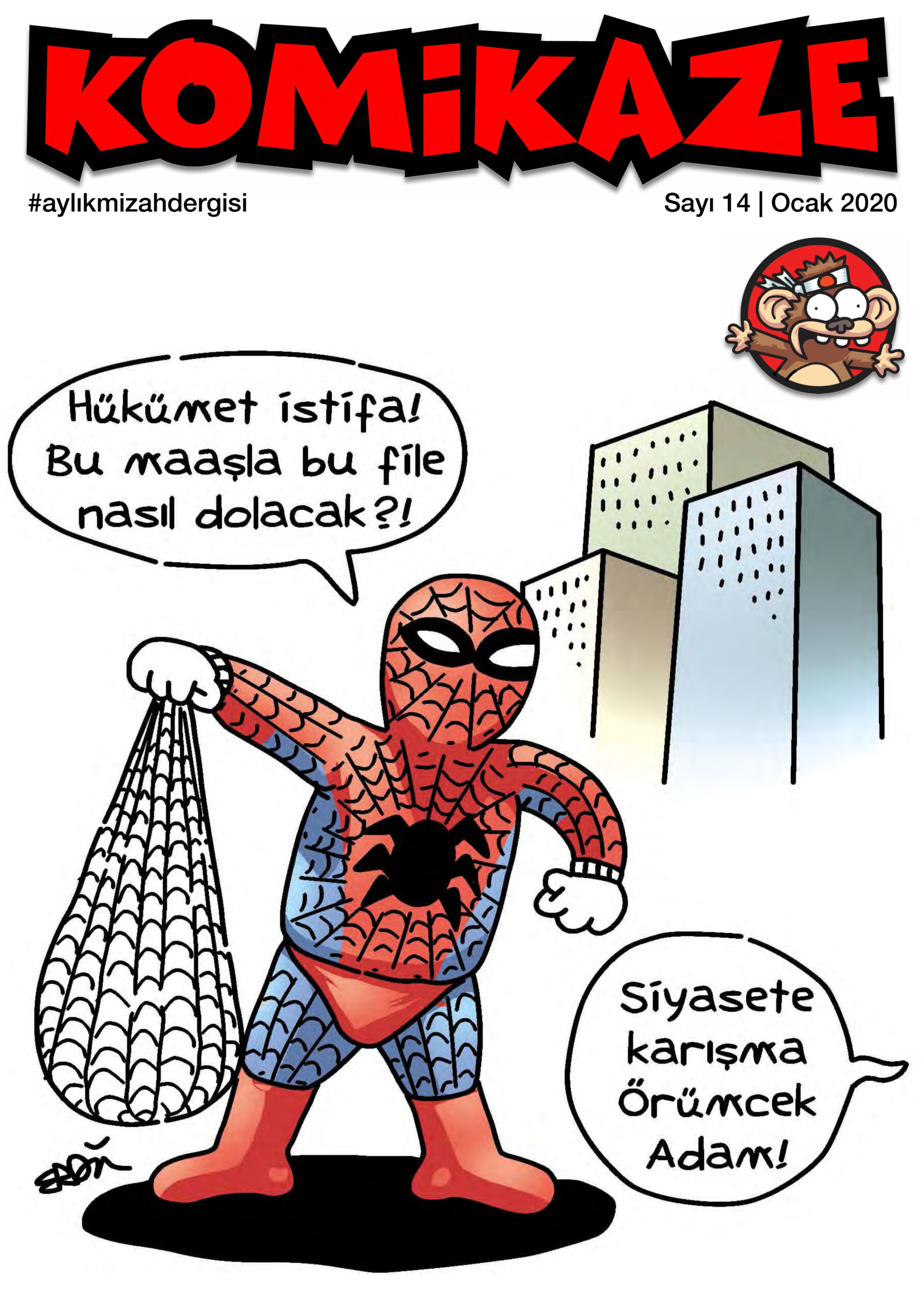 Erdil Yaşaroğlu Komikaze Dergisi Sayı 14 Ocak 2020 PDF İndir – Erdil Yaşaroğlu