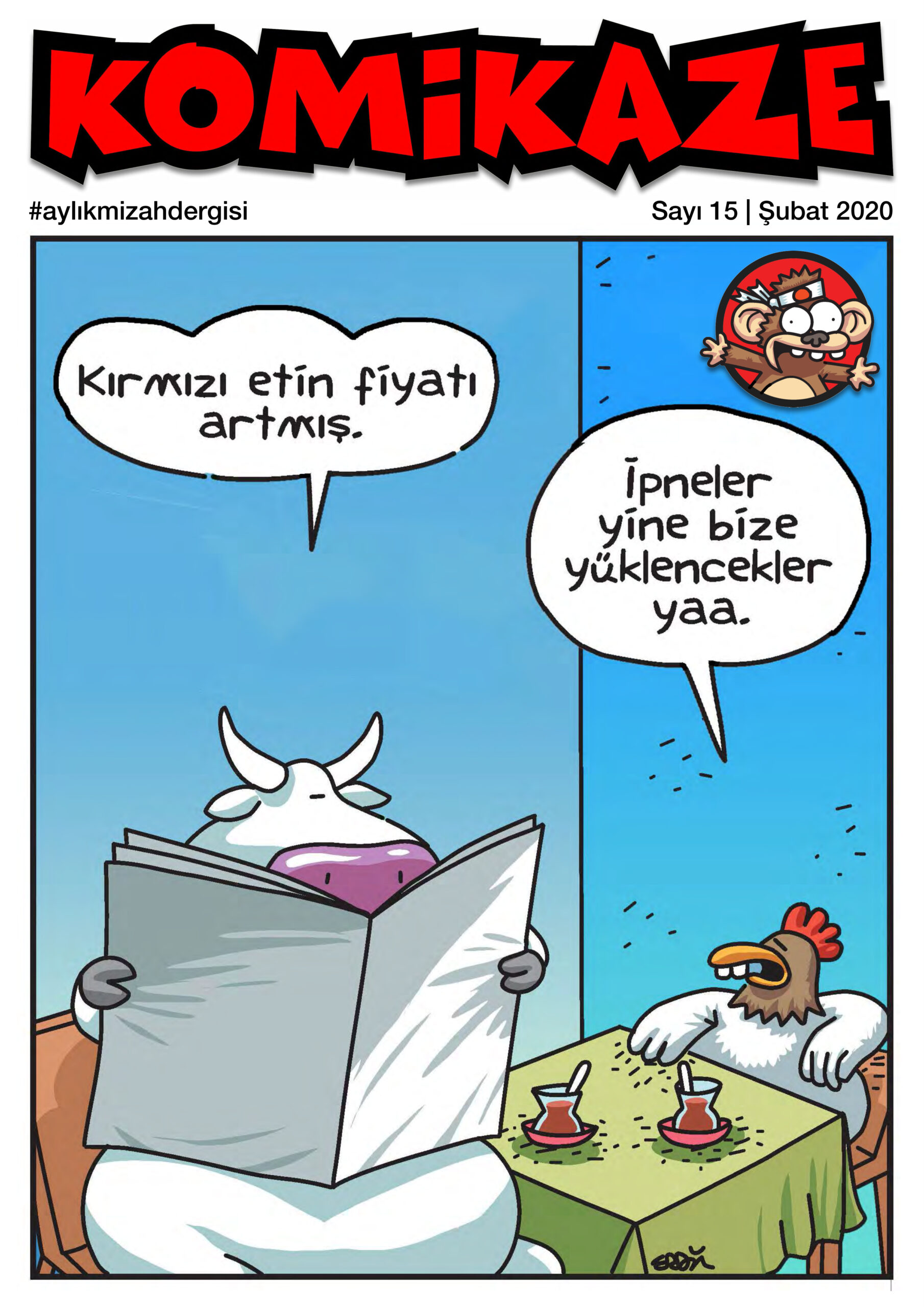 Erdil Yaşaroğlu Komikaze Dergisi Sayı 15 Şubat 2020 PDF İndir – Erdil Yaşaroğlu