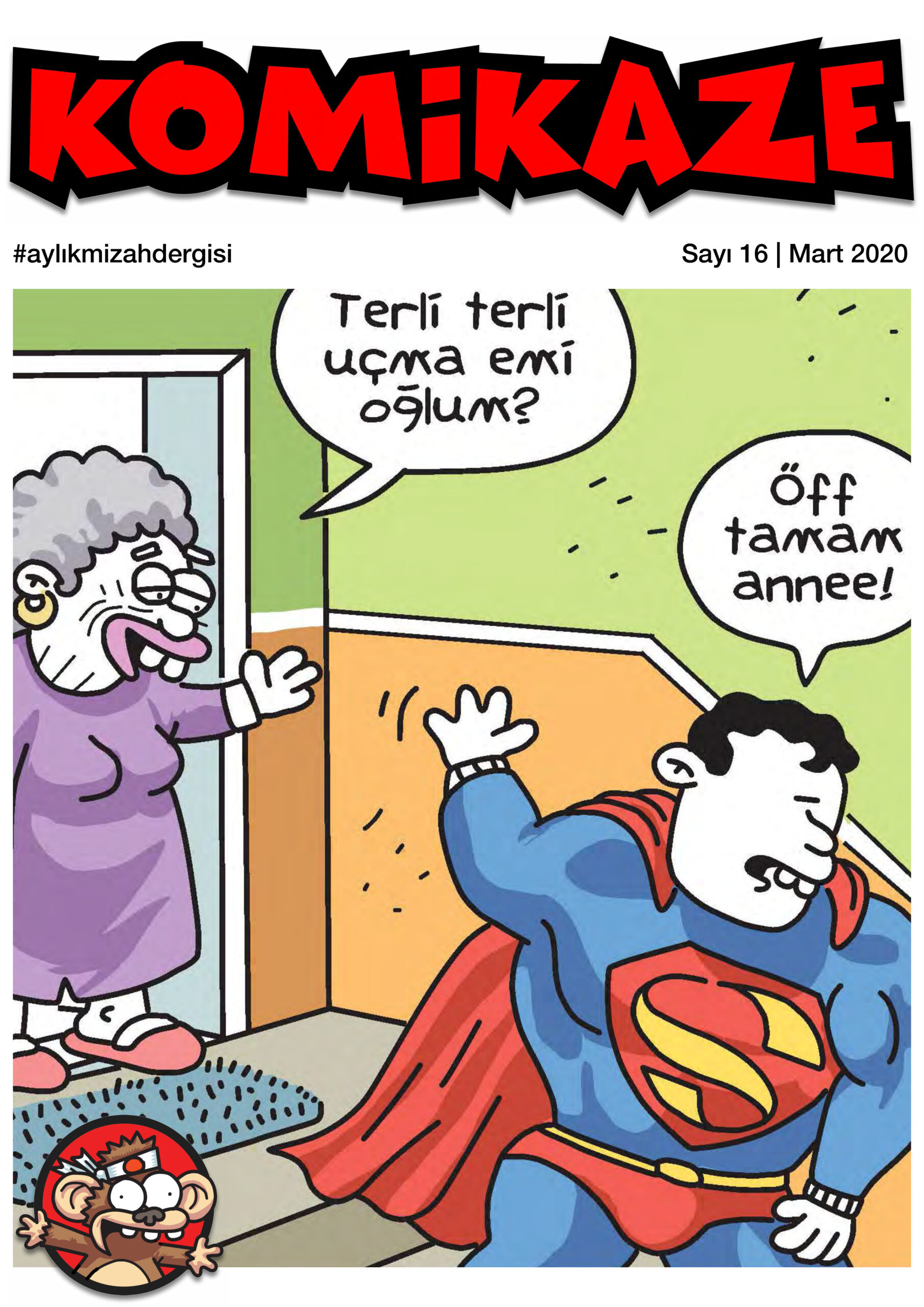 Erdil Yaşaroğlu Komikaze Dergisi Sayı 16 Mart 2020 PDF İndir – Erdil Yaşaroğlu