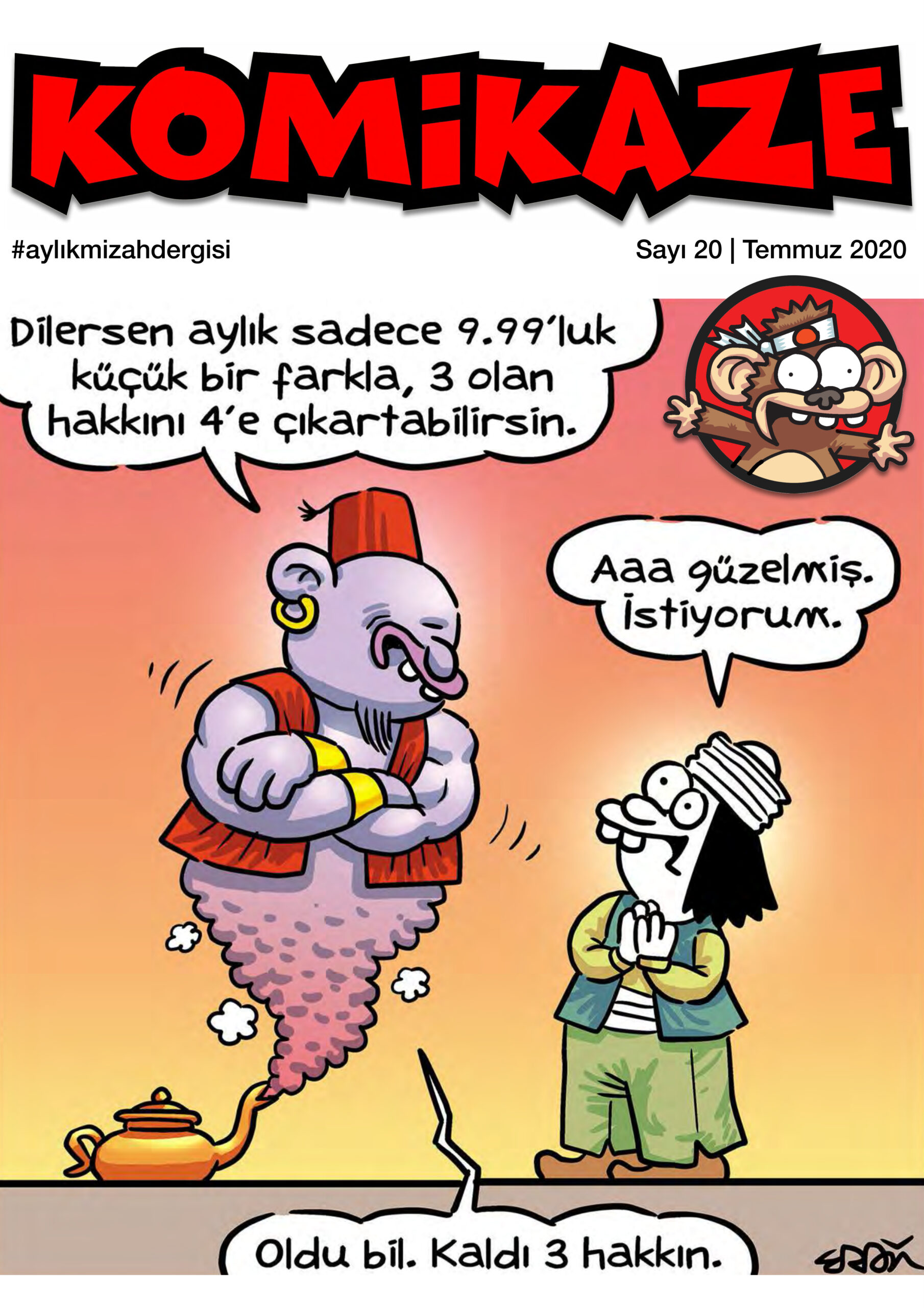 Erdil Yaşaroğlu Komikaze Dergisi Sayı 20 Temmuz 2020 PDF İndir – Erdil Yaşaroğlu