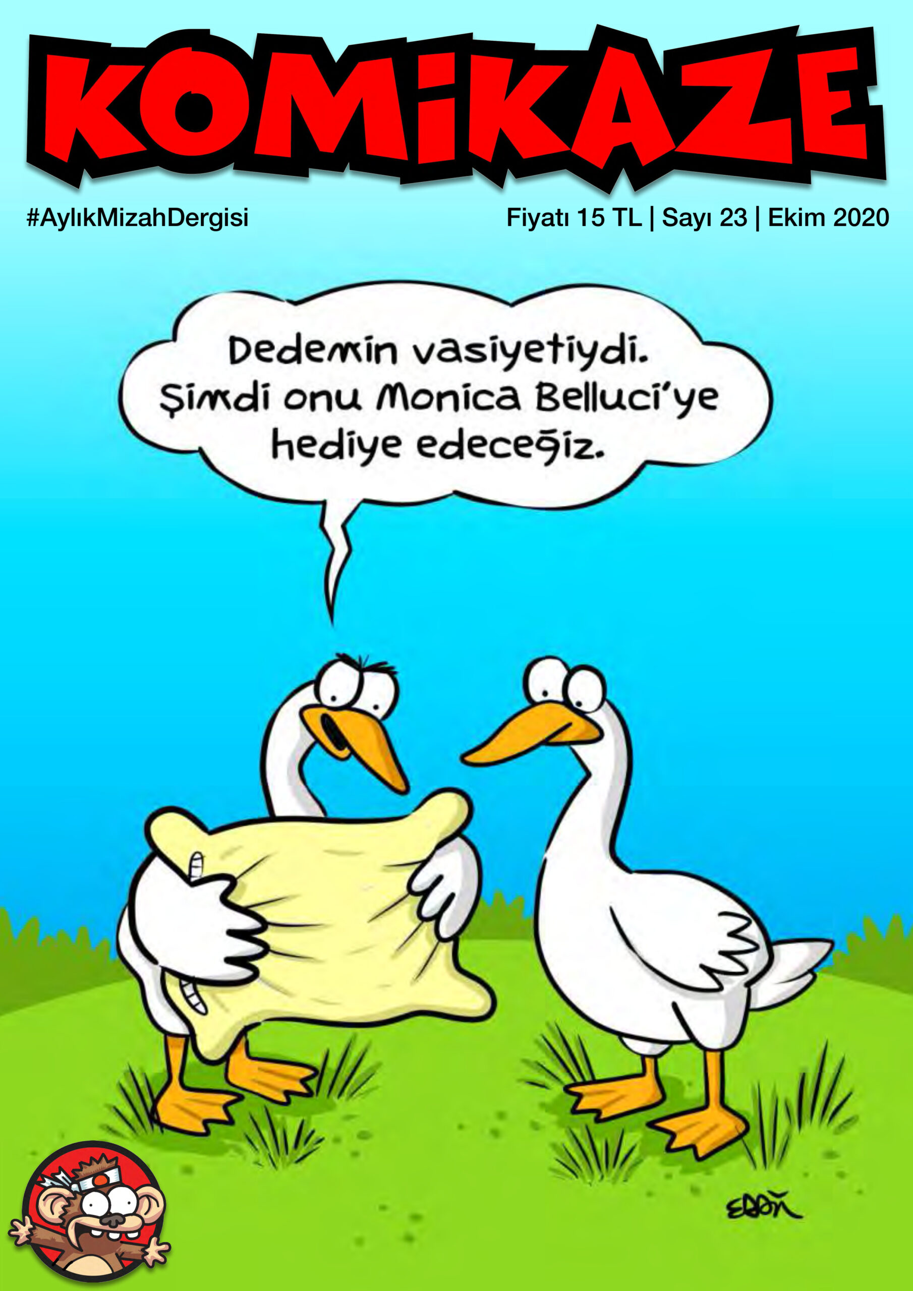 Erdil Yaşaroğlu Komikaze Dergisi Sayı 23 Ekim 2020 PDF İndir – Erdil Yaşaroğlu