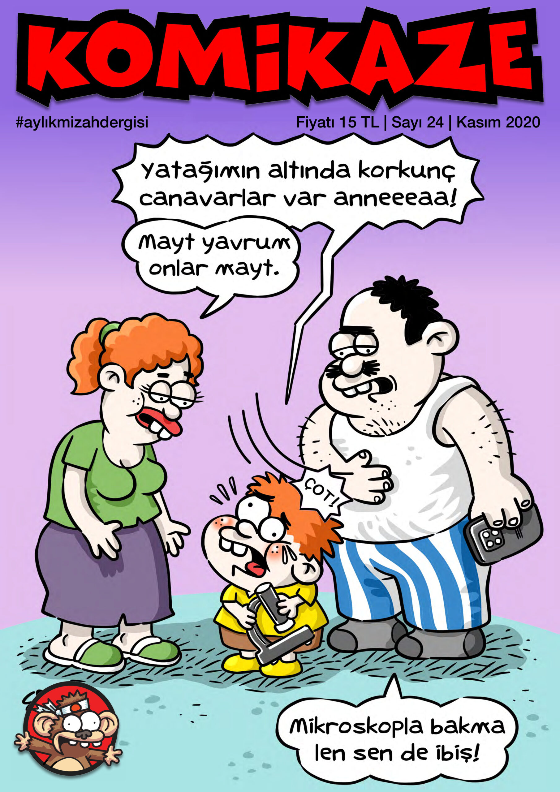 Erdil Yaşaroğlu Komikaze Dergisi Sayı 24 Kasım 2020 PDF İndir – Erdil Yaşaroğlu