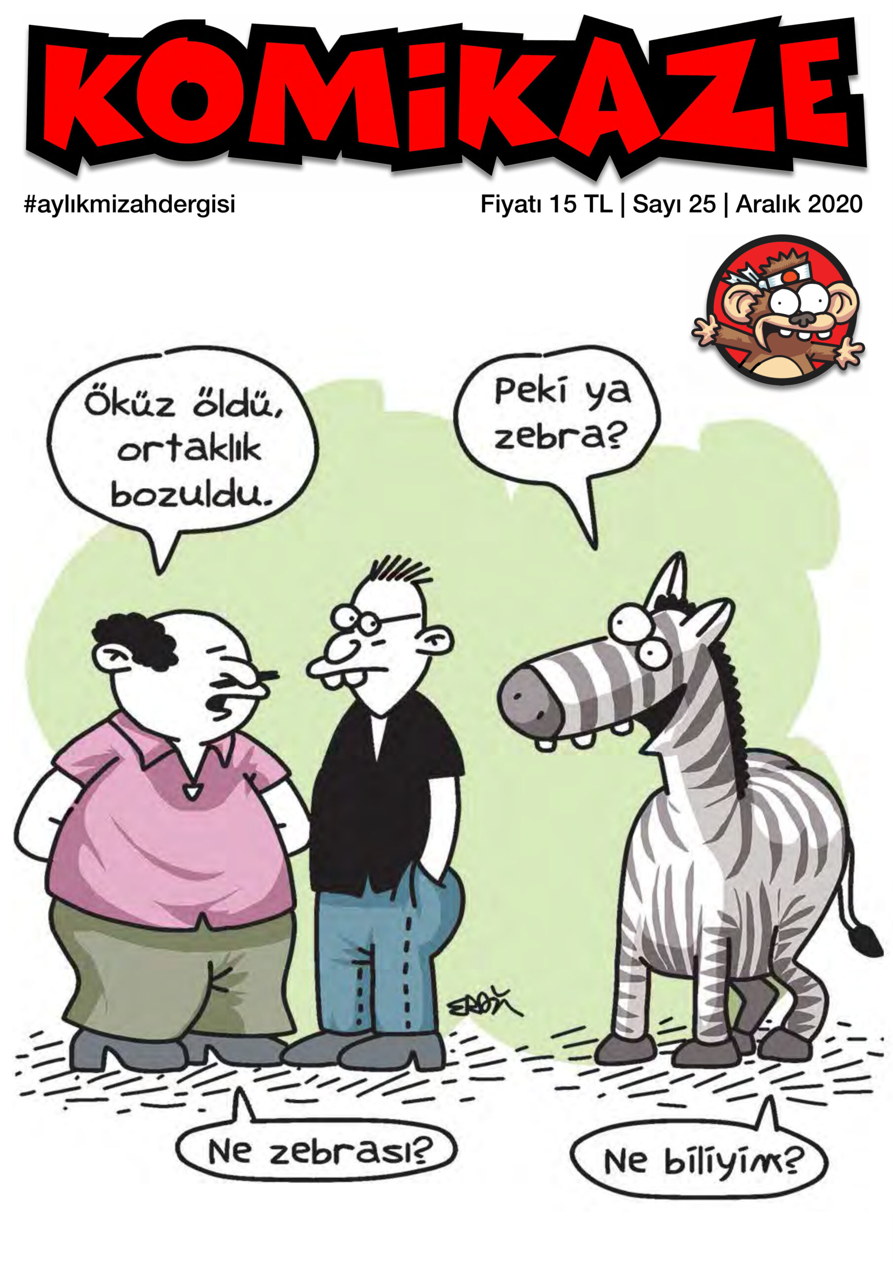 Erdil Yaşaroğlu Komikaze Dergisi Sayı 25 Aralık 2020 PDF İndir – Erdil Yaşaroğlu