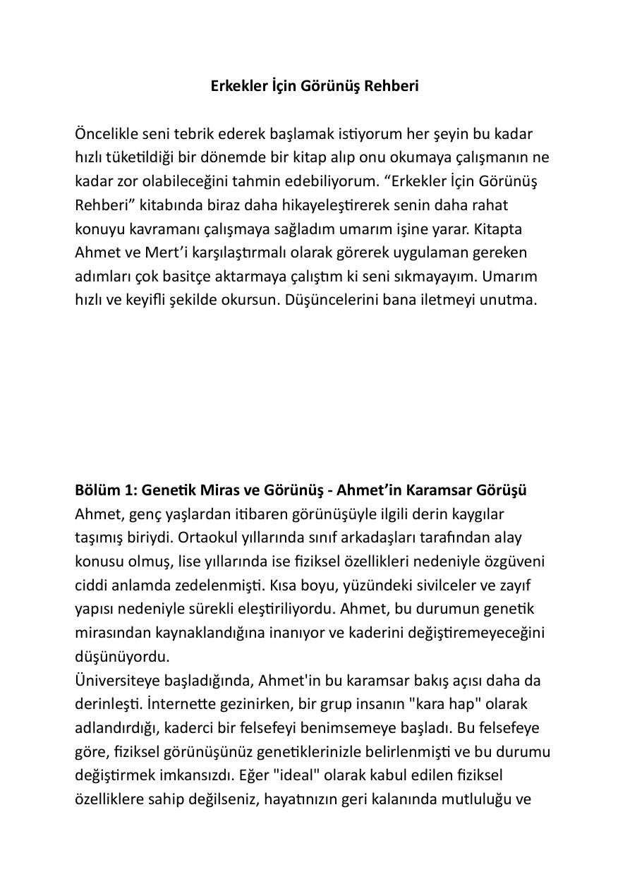 Erkekler İçin Görünüş Rehberi PDF İndir - Bilinmiyor 1 Erkekler İçin Görünüş Rehberi PDF İndir