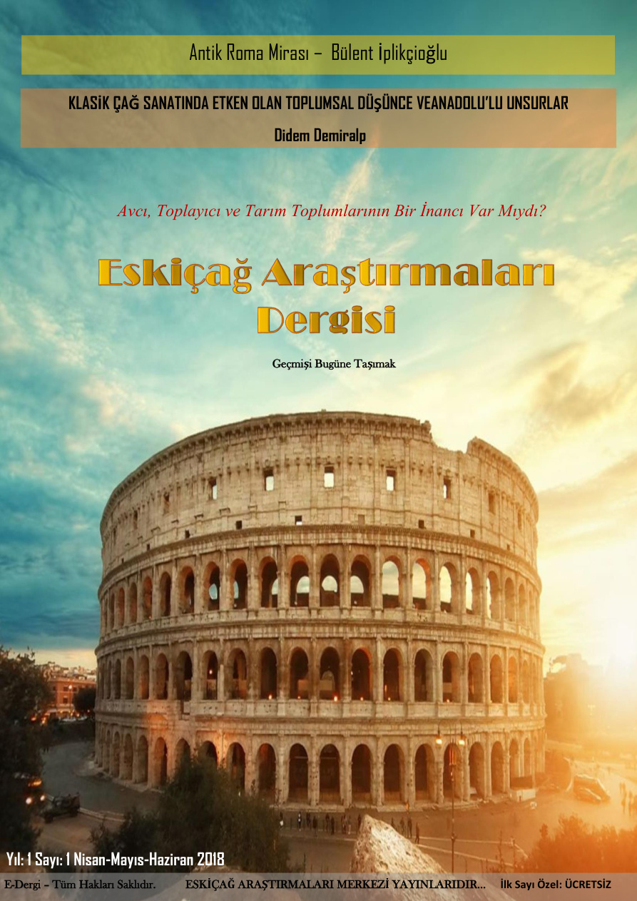 Eskiçağ Araştırmaları Dergisi Sayı 1 PDF İndir – Eskiçağ Araştırmaları Dergisi
