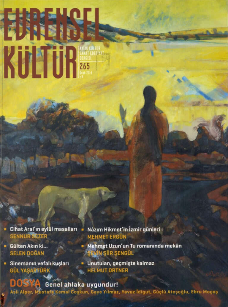 Evrensel Kültür Sayı 265 Ocak 2014 Kitap Kapağı