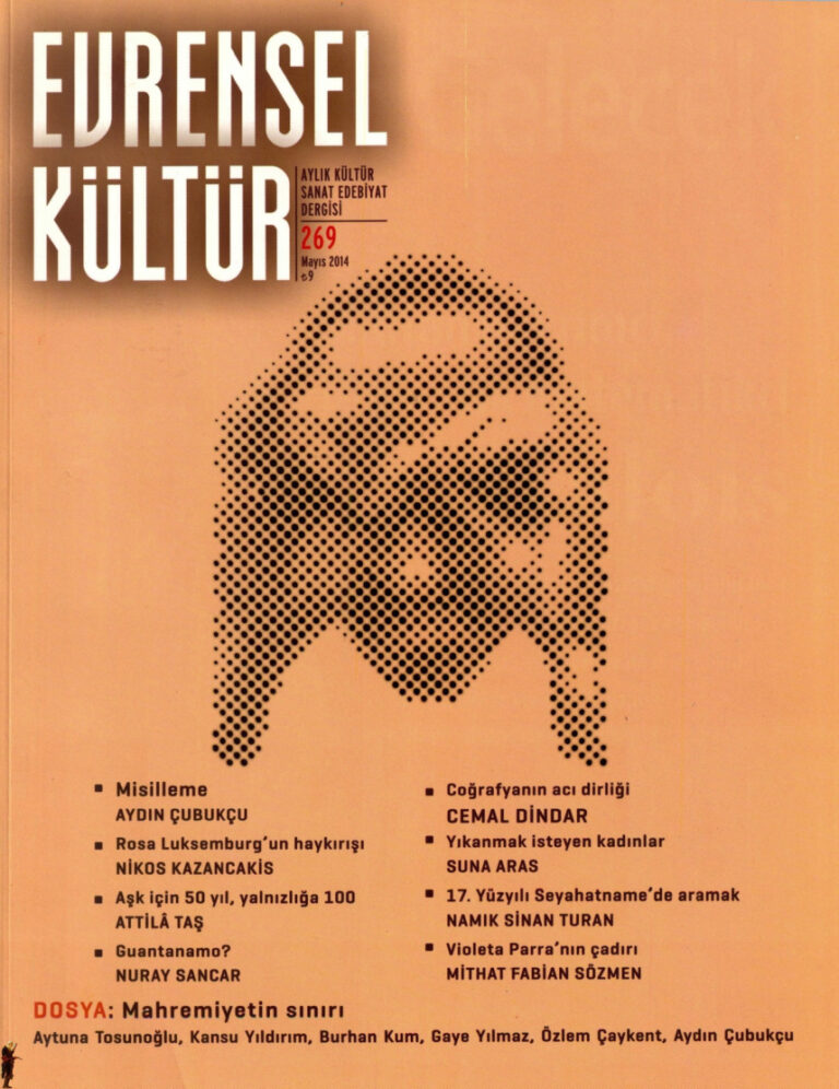 Evrensel Kültür Sayı 269 Mayıs 2014 Kitap Kapağı