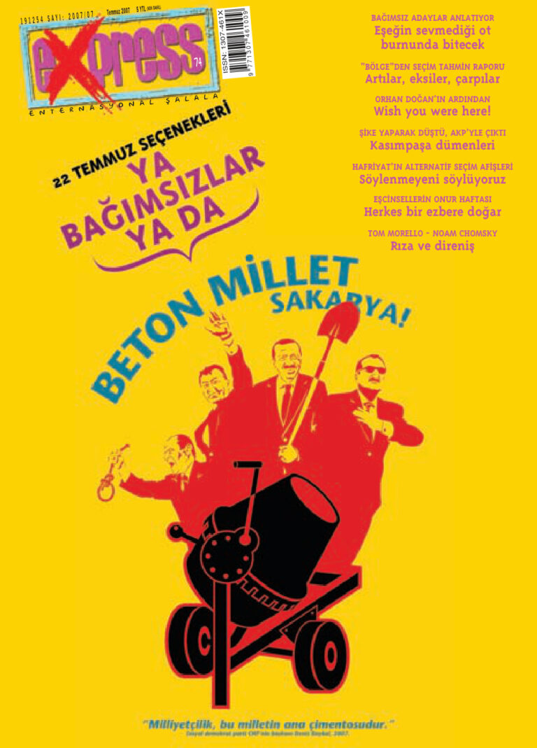 Express Sayı 074 Temmuz 2007 Kitap Kapağı