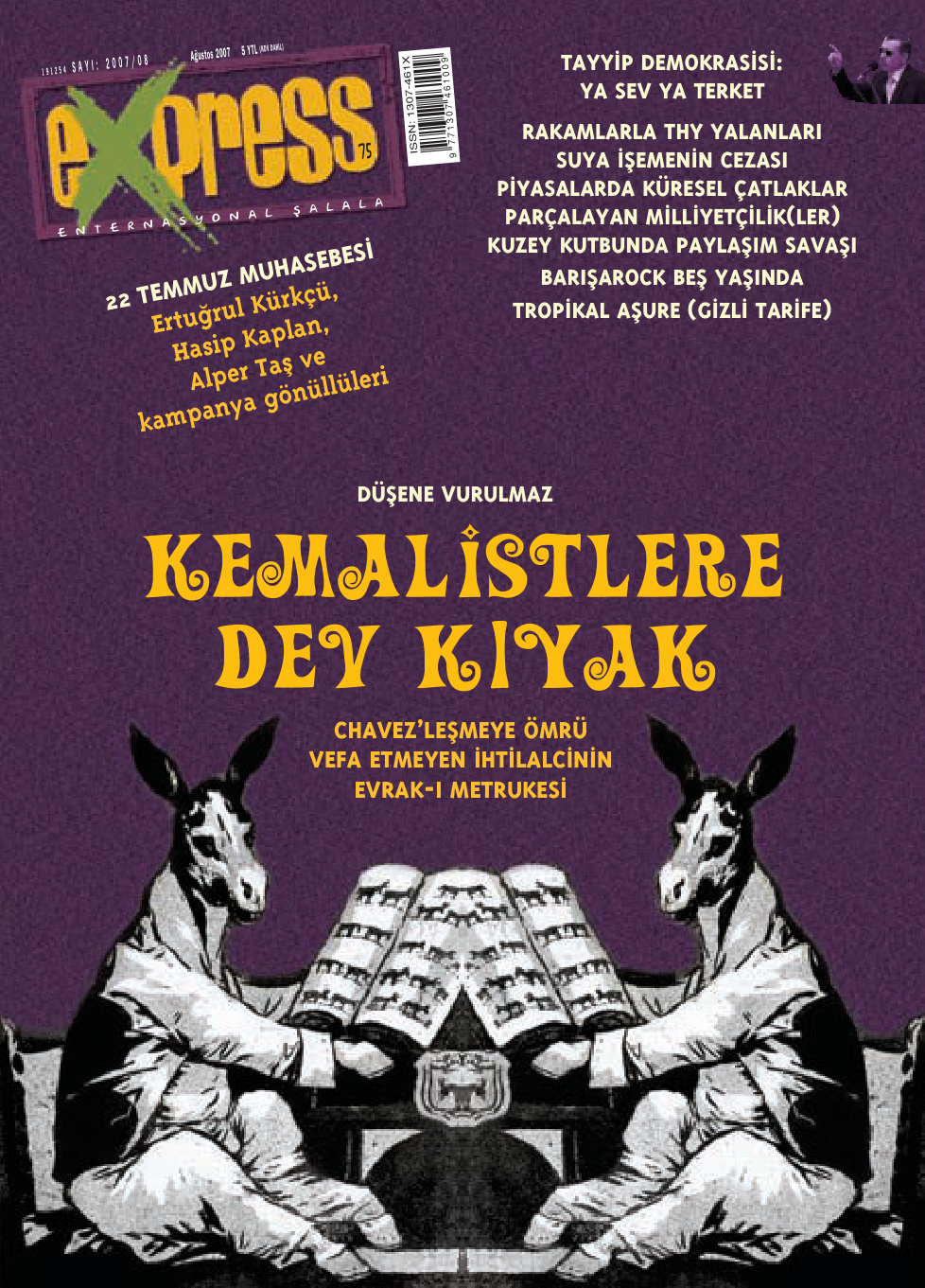 Express Sayı 075 Ağustos 2007 PDF İndir - Editör Kurulu 1 Express Sayı 075 Ağustos 2007 PDF İndir – Editör Kurulu
