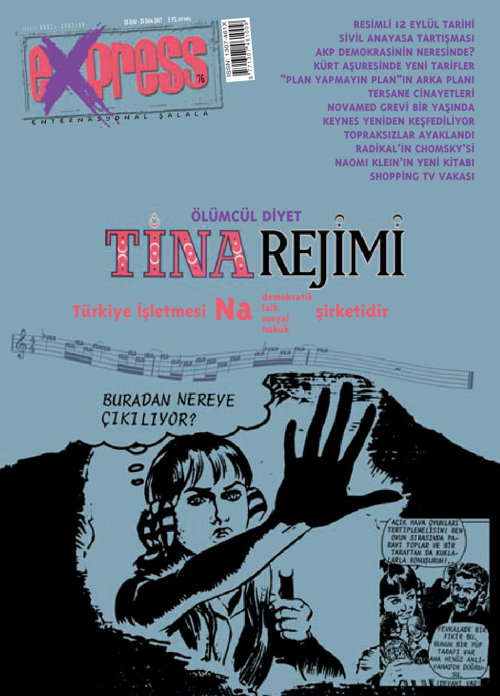 Express Sayı 076 Eylül-Ekim 2007 PDF İndir – Editör Kurulu