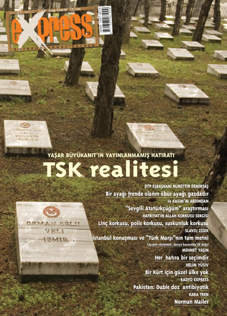 Express Sayı 078 Kasım Aralık 2007 Kitap Kapağı