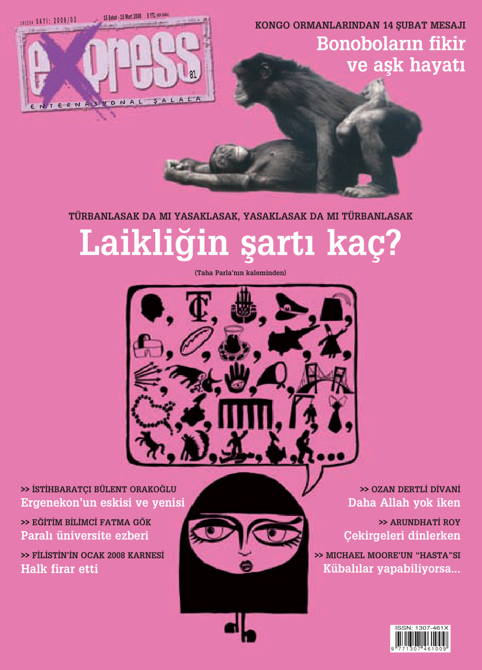 Express Sayı 081 Şubat-Mart 2008 PDF İndir – Editör Kurulu