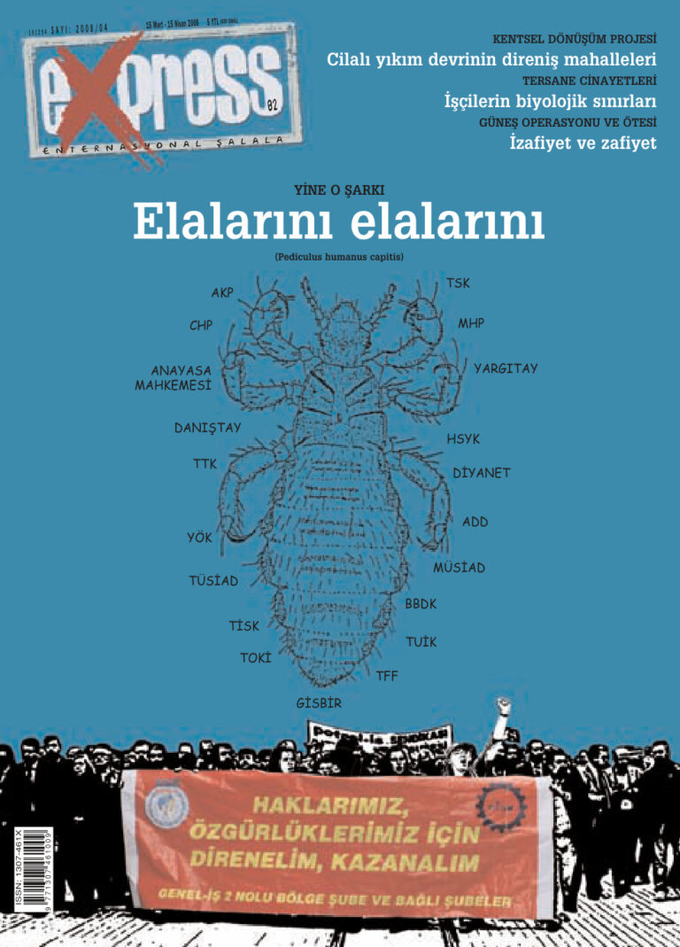 Express Sayı 082 Mart Nisan 2008 Kitap Kapağı