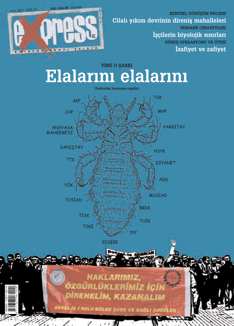 Express Sayı 082 Mart-Nisan 2008 PDF İndir – Editör Kurulu