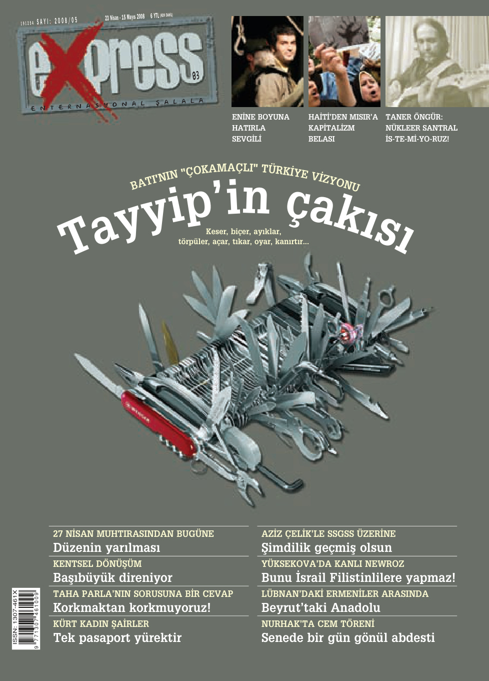 Express Sayı 083 Nisan-Mayıs 2008 PDF İndir – Editör Kurulu