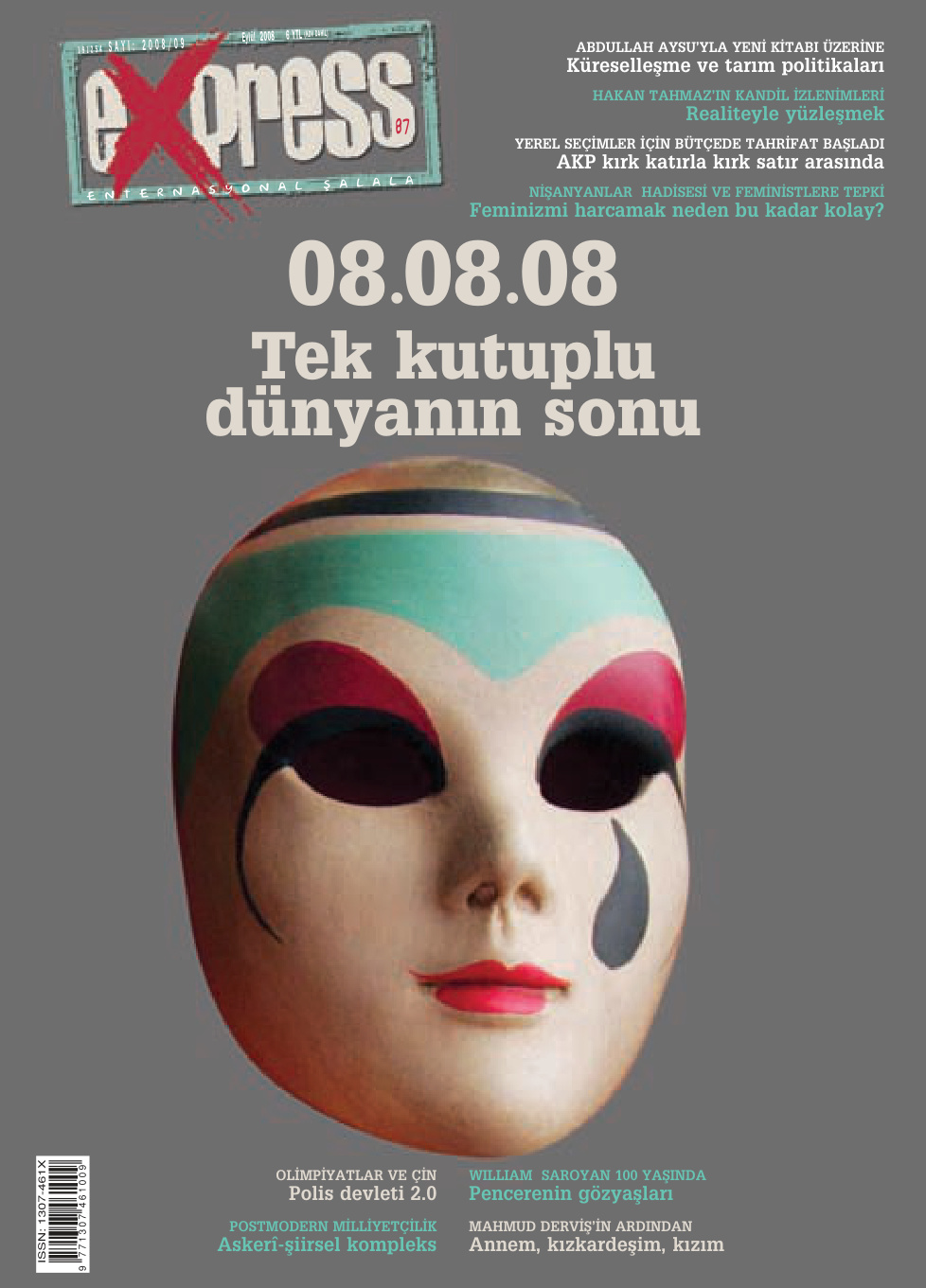Express Sayı 087 Eylül 2008 PDF İndir – Editör Kurulu