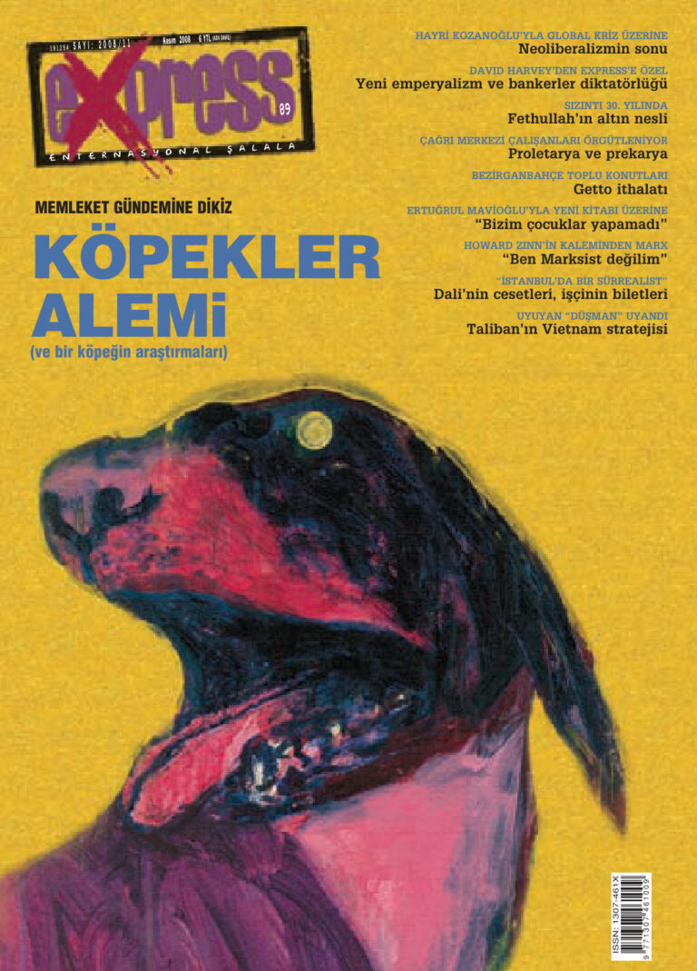 Express Sayı 089 Kasım 2008 Kitap Kapağı