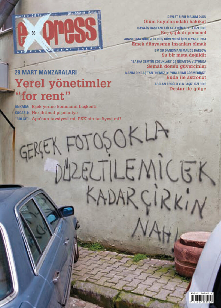 Express Sayı 093 Mart Nisan 2009 Kitap Kapağı