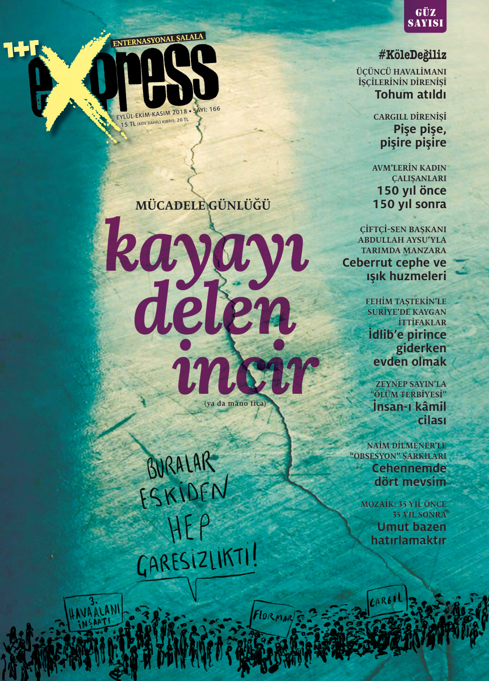 Exspress Sayı 166 Eylül-Ekim-Kasım 2018 PDF İndir