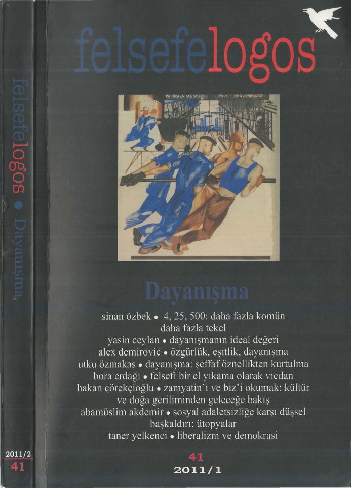 Felsefelogos Sayı 041 Dayanışma Mart 2011 PDF İndir