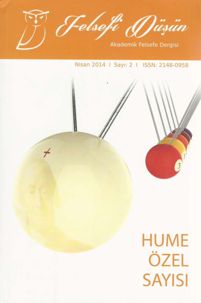 Felsefi Düşün Sayı 02 David Hume PDF İndir