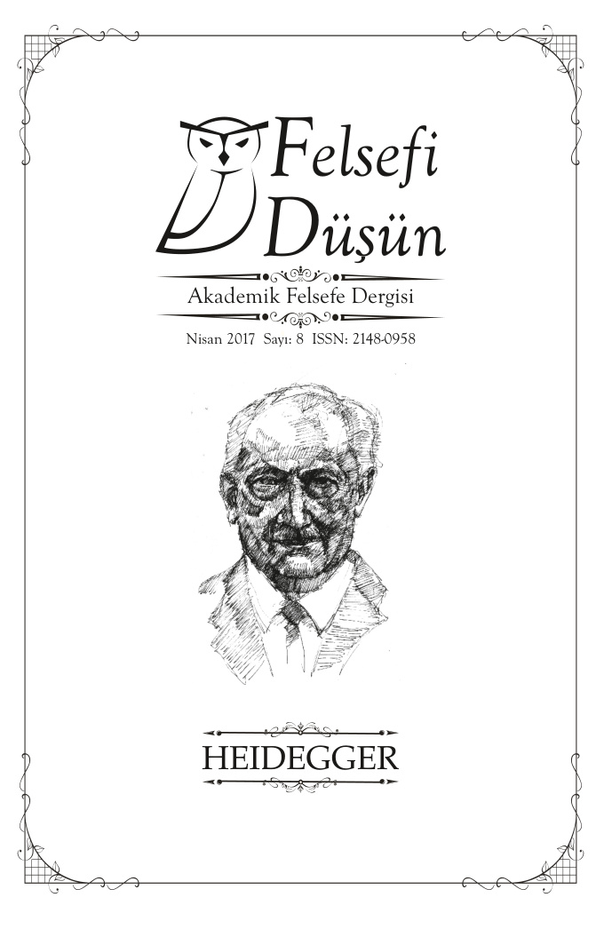Felsefi Düşün Sayı 08 Heidegger PDF İndir