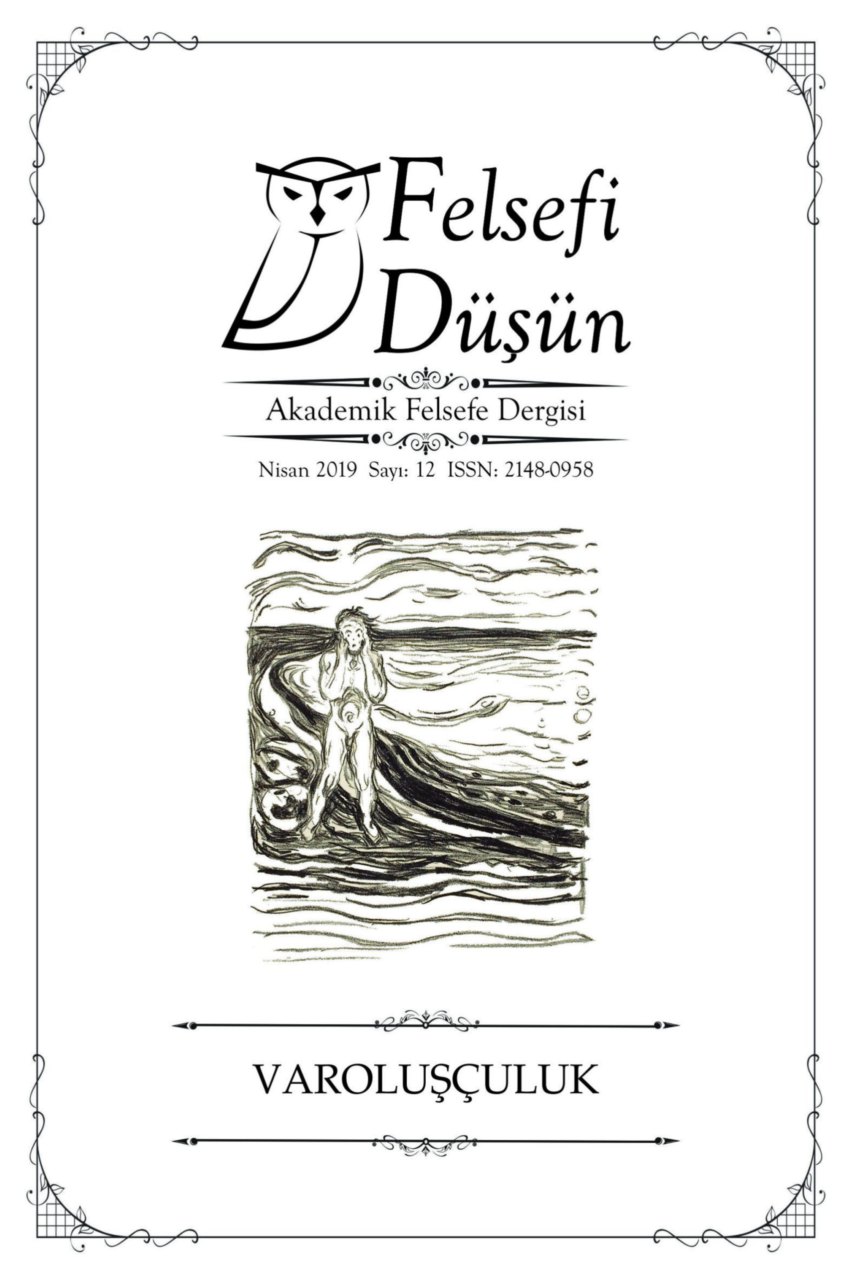 Felsefi Düşün Sayı 12 Varoluşçuluk PDF İndir