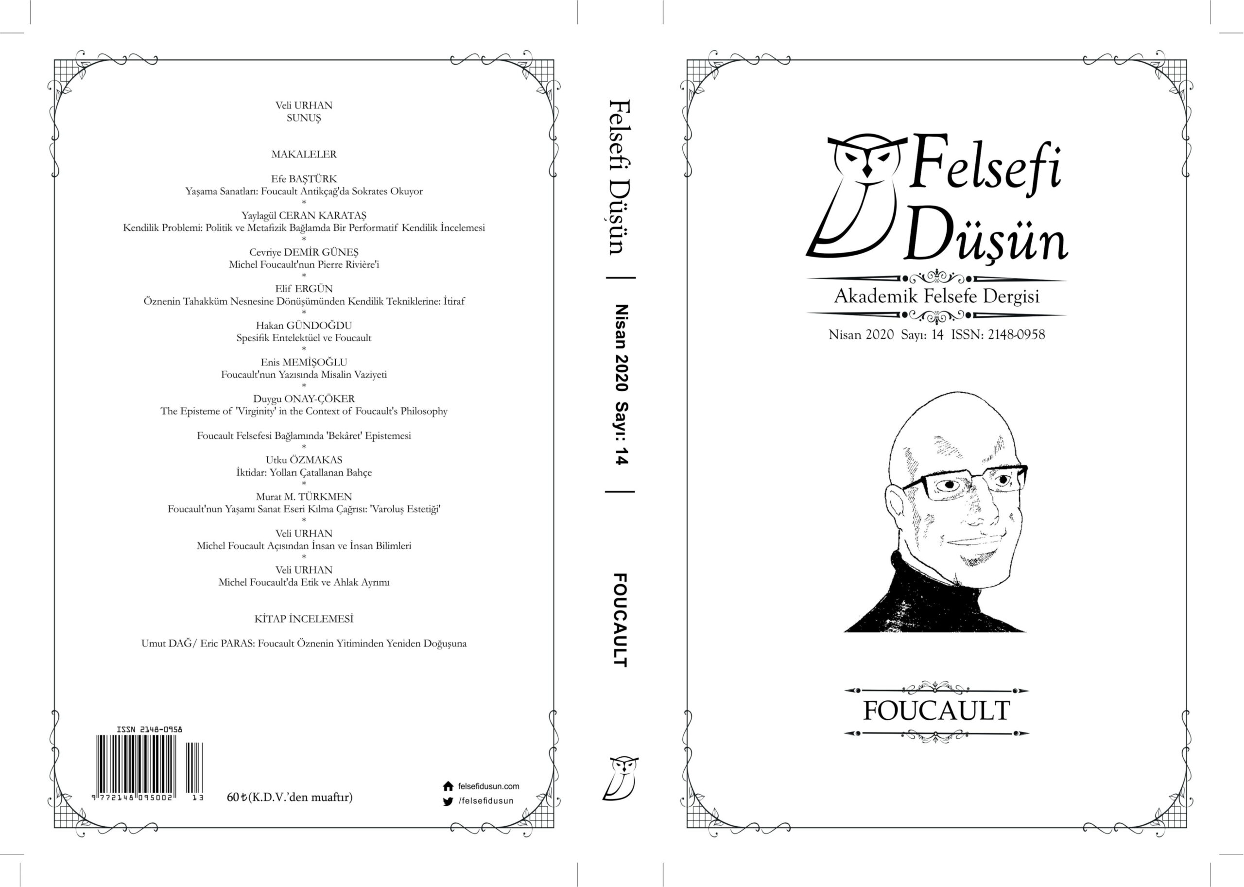 Felsefi Düşün Sayı 14 Foucault PDF İndir