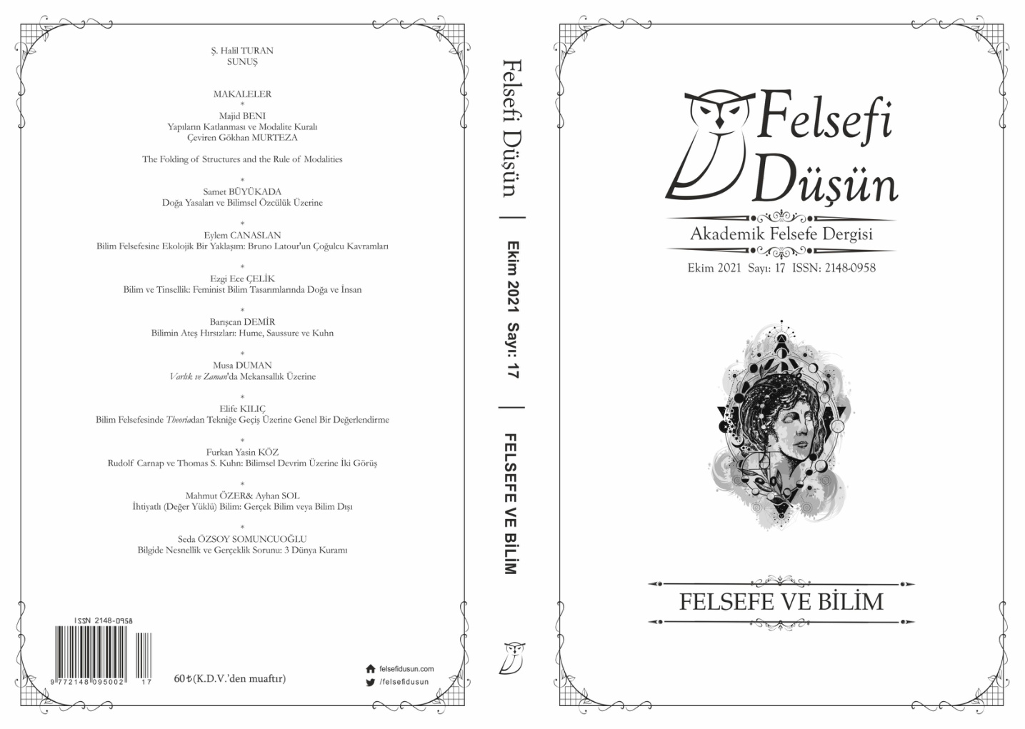 Felsefi Düşün Sayı 17 Felsefe ve Bilim PDF İndir