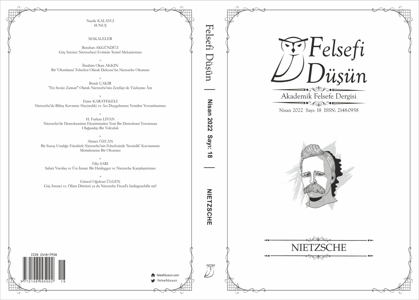 Felsefi Düşün Sayı 18 Nietzsche PDF İndir