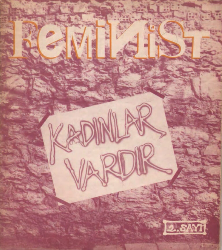 Feminist Sayı 02 Kitap Kapağı