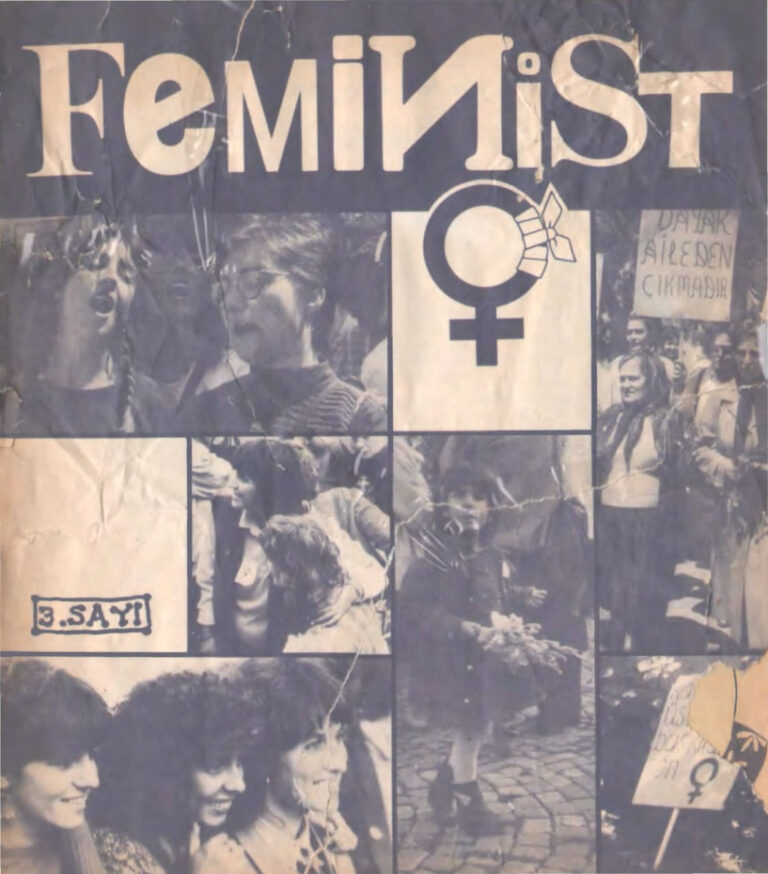 Feminist Sayı 03 Kitap Kapağı