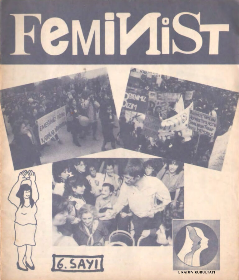 Feminist Sayı 06 Kitap Kapağı